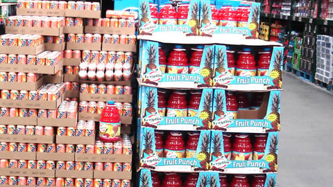 Sam's Club Beverage Pallets