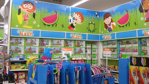 Toys "R" Us 'Backyard Blast' Seasonal Department