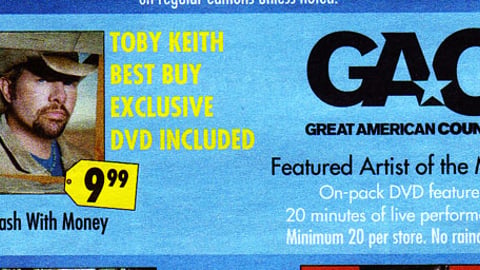 Best Buy Toby Keith Feature
