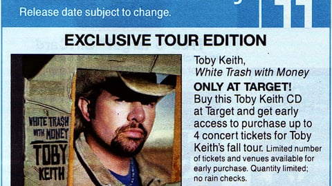 Target Toby Keith Feature