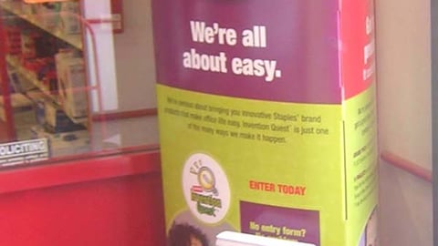 Staples 'Invention' Stanchion