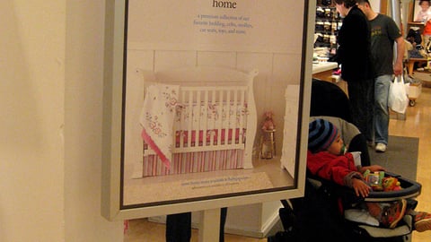 BabyGap Home Stanchion Sign