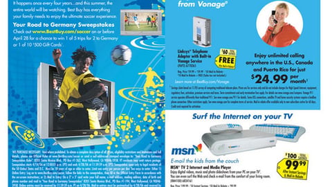 Best Buy Sweeps Feature 
