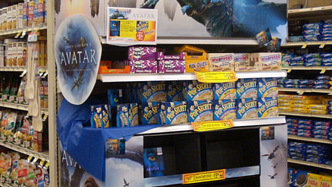 Jewel-Osco 'Avatar' Incentive Endcap 