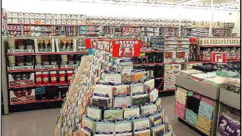 Family Dollar Cards Display