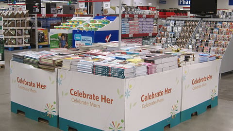 Sam's Club Mother's Day Book Pallets