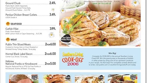 Publix 'Southern Living' Cook-Off Feature