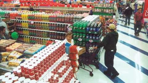 99 Cents Only Beverage Endcap