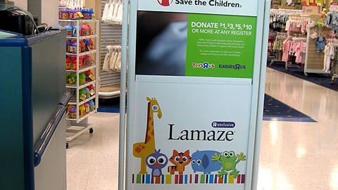 Babies "R" Us Promotional Stanchion