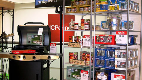 JCPenney 'Dad's Day' Grilling Vignette