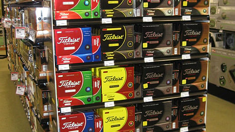 Sports Authority Titleist Endcap