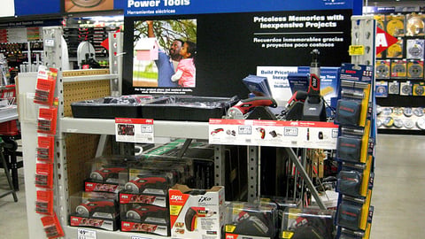 Lowe's Skil Endcap