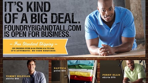 JCPenney's The Foundry Website