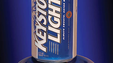 Keystone Light Bobble Can/Penny Cup