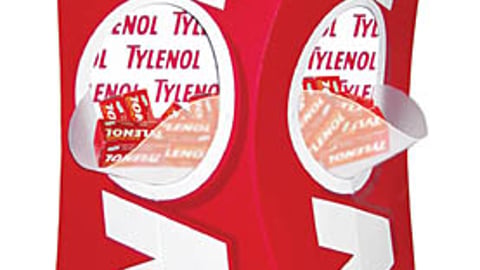 Tylenol Floor Display