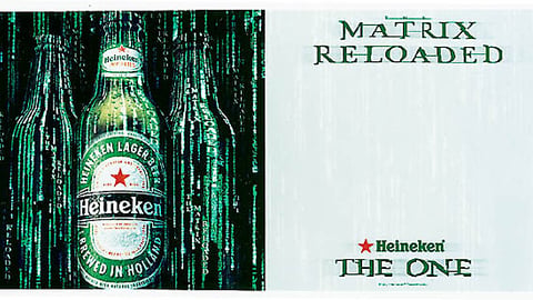 Heineken 'Matrix Reloaded' Graphics