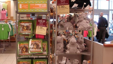 Kohl's 'Madagascar' Display