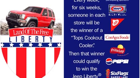 Tops Jeep Liberty Sweepstakes