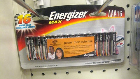 Energizer Cause Marketing Packaging