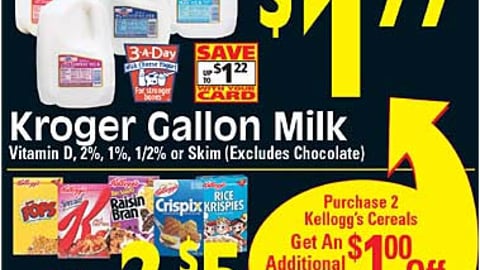 Kroger/Kellogg's Breakfast Sale 1