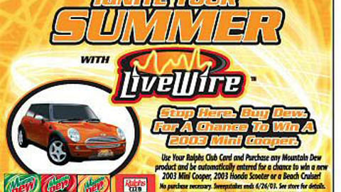 Ralphs/Mountain Dew LiveWire Sweepstakes