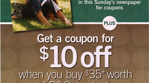 P&G Kmart 'Shop Your Way' Co-Equity FSI