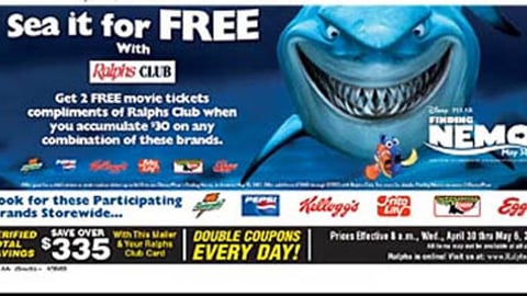 'Finding Nemo' Offer