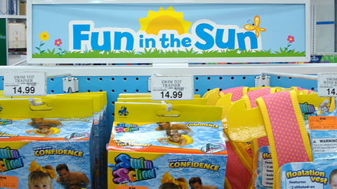 Babies "R" Us 'Fun in the Sun' Display Header