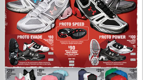Sports Authority Under Armour Cover