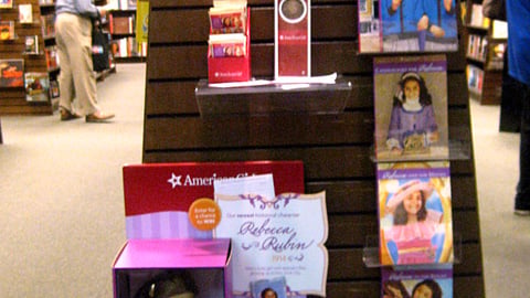 Barnes & Noble American Girl Endcap