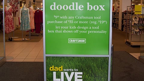 Sears Father's Day Stanchion