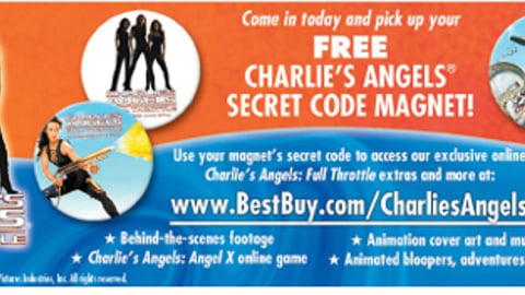 Best Buy 'Charlie's Angels' Promotion
