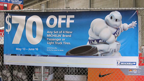 Michelin Tire Incentive Banner