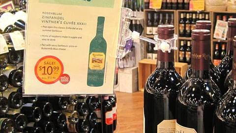 Whole Foods 'Top Ten Wines' Bottle Extension