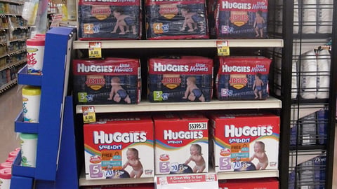 Huggies Little Movers Jeans Merchandising