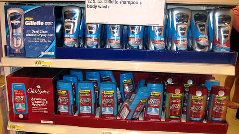 Gillette, Old Spice Shelf Trays