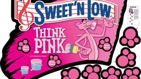 Sweet'N Low 'Pink Panther' Floor Talker