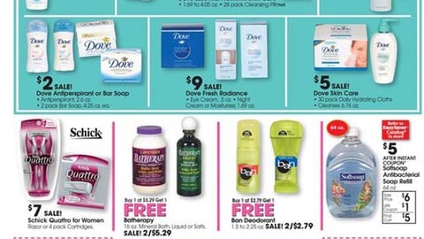 Walgreens Dove Feature