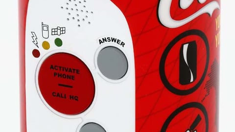 Coke GPS Can