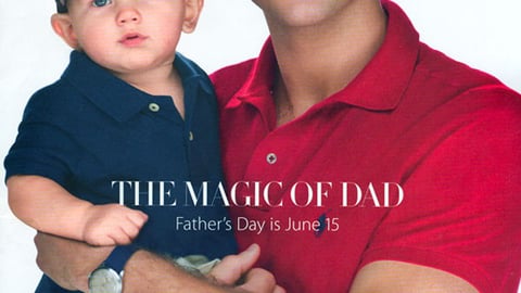 Macy's 'Magic of Dad' Circular Cover