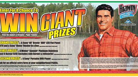 Publix/Brawny Sweeps Feature