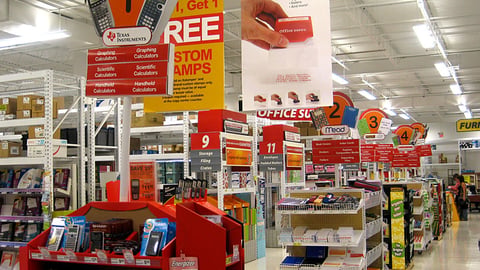 Office Depot Back-to-School Merchandising