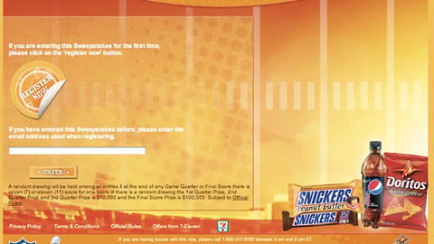 7-Eleven 'Win Big' Website