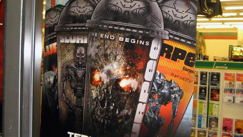 7-Eleven 'Terminator' Window Poster