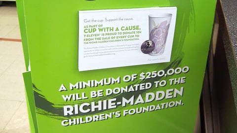 7-Eleven 'Cup with a Cause' Side Panel