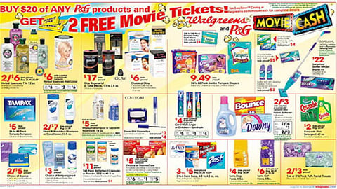 Walgreen brandSaver tie-in, June 2003