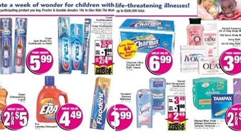 Rite Aid/P&G brandSaver Feature