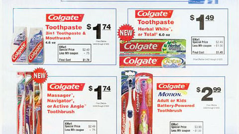 Kmart Colgate Co-FSI