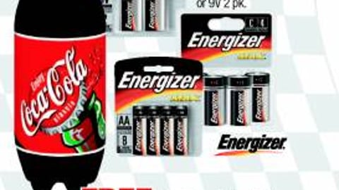 Meijer/Energizer Free Coca-Cola Offer