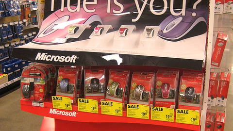 Microsoft Office Depot 'Which Hue is You?' Endcap